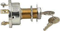 3 Positions Momentary Key Switch Mom On - Off - Mom On 10 Amp Rating
