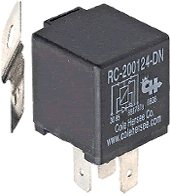 24 Volt 20 Amp SPDT Relay Available With  and Without Diode.