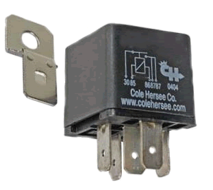 RC400112RN 40 Amp Relay with Resistor