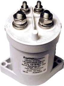 Click Here for More Information on the LEV200 Series Contactor 12 volt 500 Amp Continuous Duty.