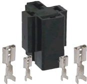 70 Amp Relay Housing Without  Mounting Hole and 4 Terminals.