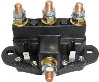 Click Here for a larger view & Wiring  Hookup fOR THE 24450-24 24 Volt Reversing Relay..