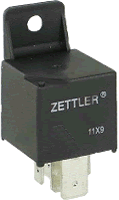 Zetter 24 Volt 80 Amp SPDT Continuous Duty 5 prong Relay