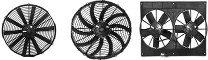 SPAL HIGH PERFORMANCE ELECTRIC FANS 